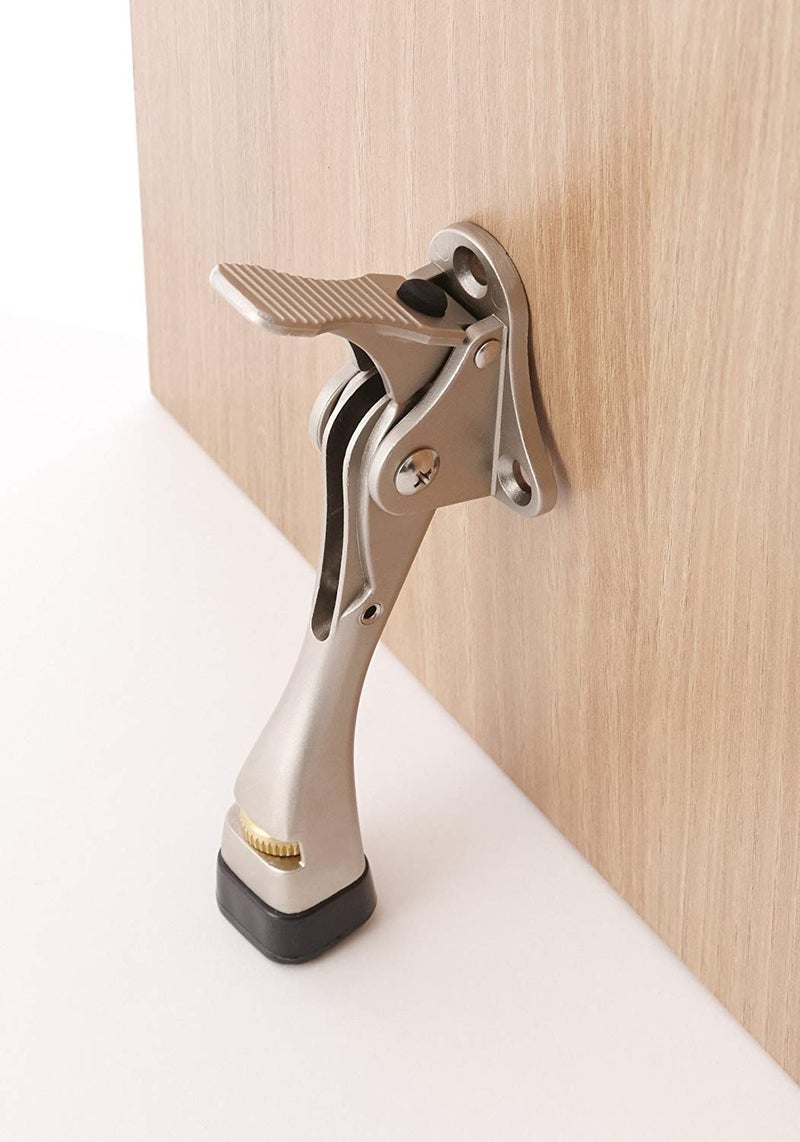 Gotega Door Stopper, Kickdown Door Stop with One Touch Adjustable Height and Rubber Tip 4 Inches, Door Stopsâ€¦ - Image 4